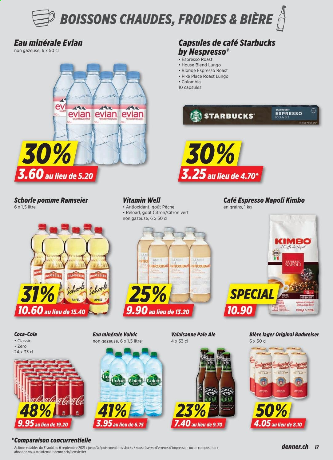 Catalogue Denner - 31.8.2021 - 6.9.2021. Page 17