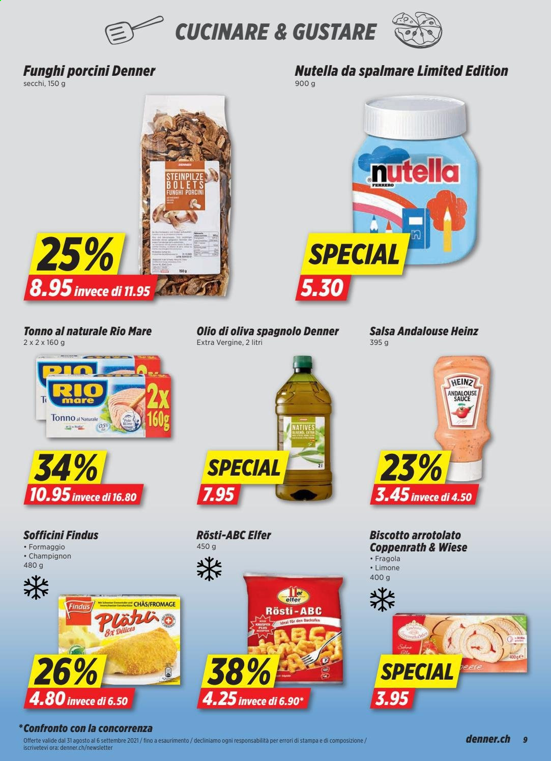 Catalogue Denner - 31.8.2021 - 6.9.2021. Page 9