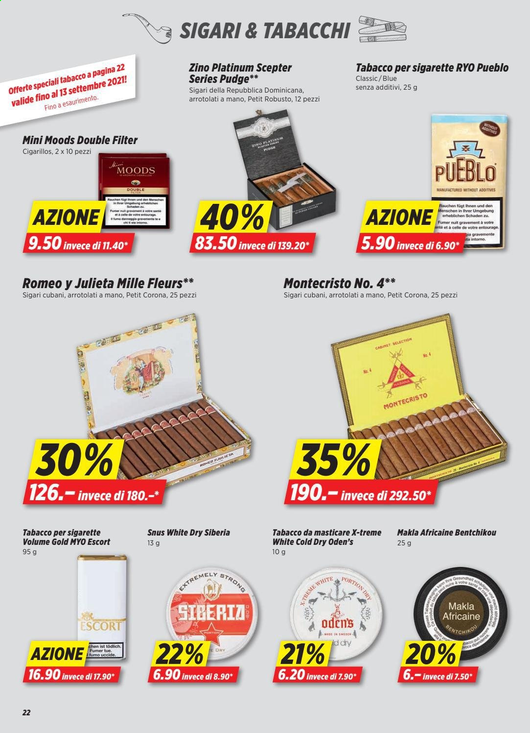Catalogue Denner - 31.8.2021 - 6.9.2021. Page 22