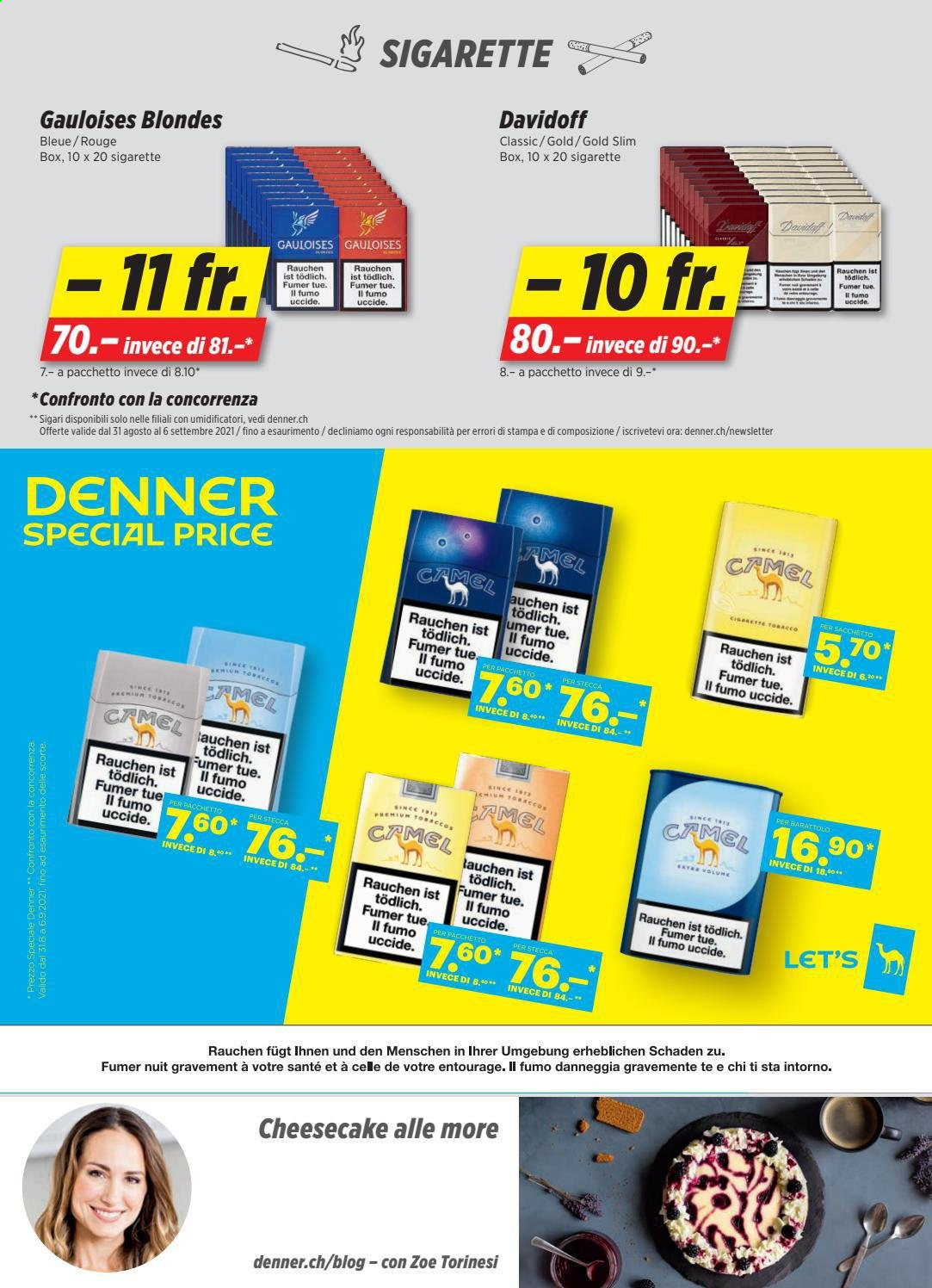 Catalogue Denner - 31.8.2021 - 6.9.2021. Page 23
