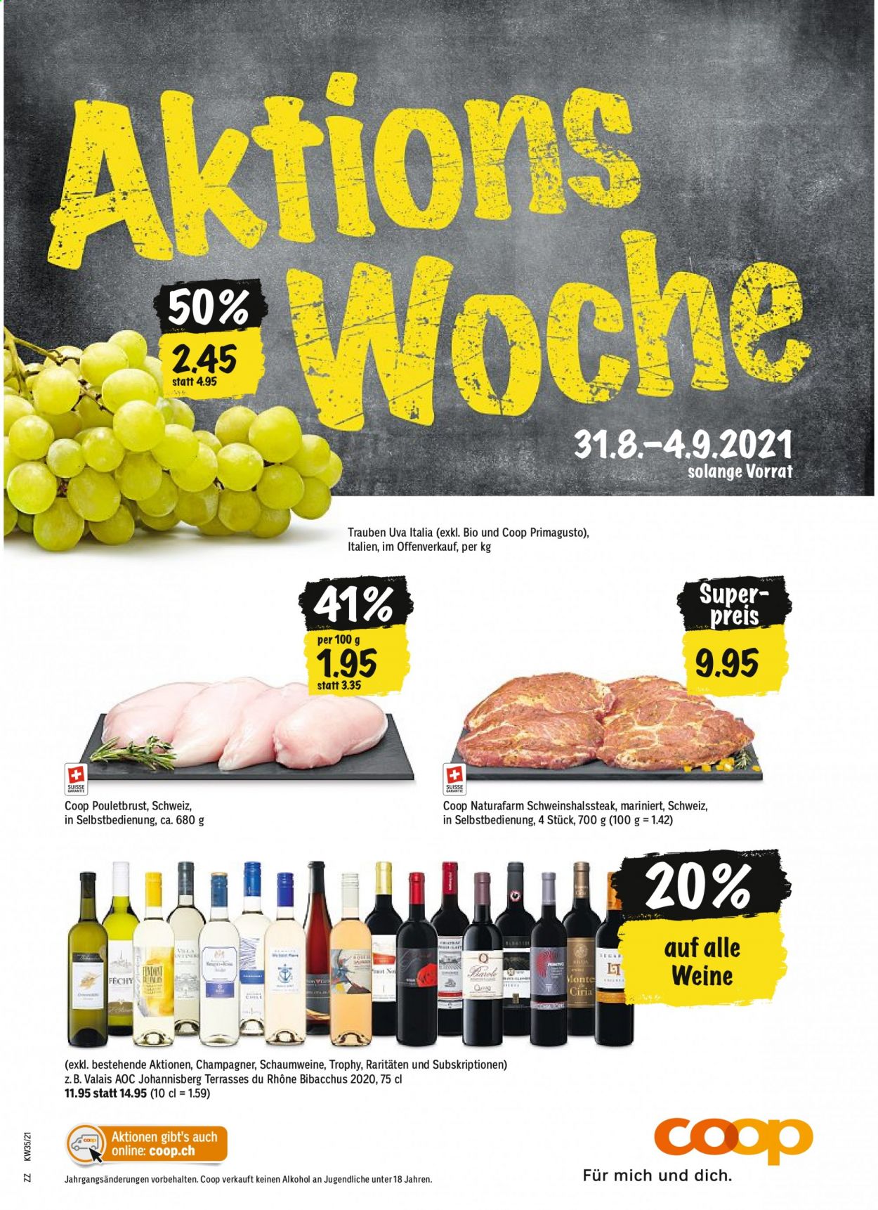 Catalogue Coop - 31.8.2021 - 4.9.2021. Page 1