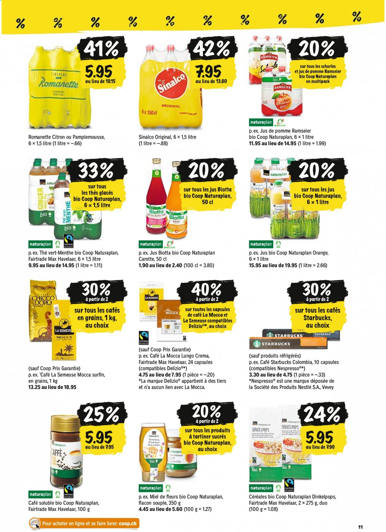 Prospekt Coop - 31.8.2021 - 4.9.2021. Seite 11