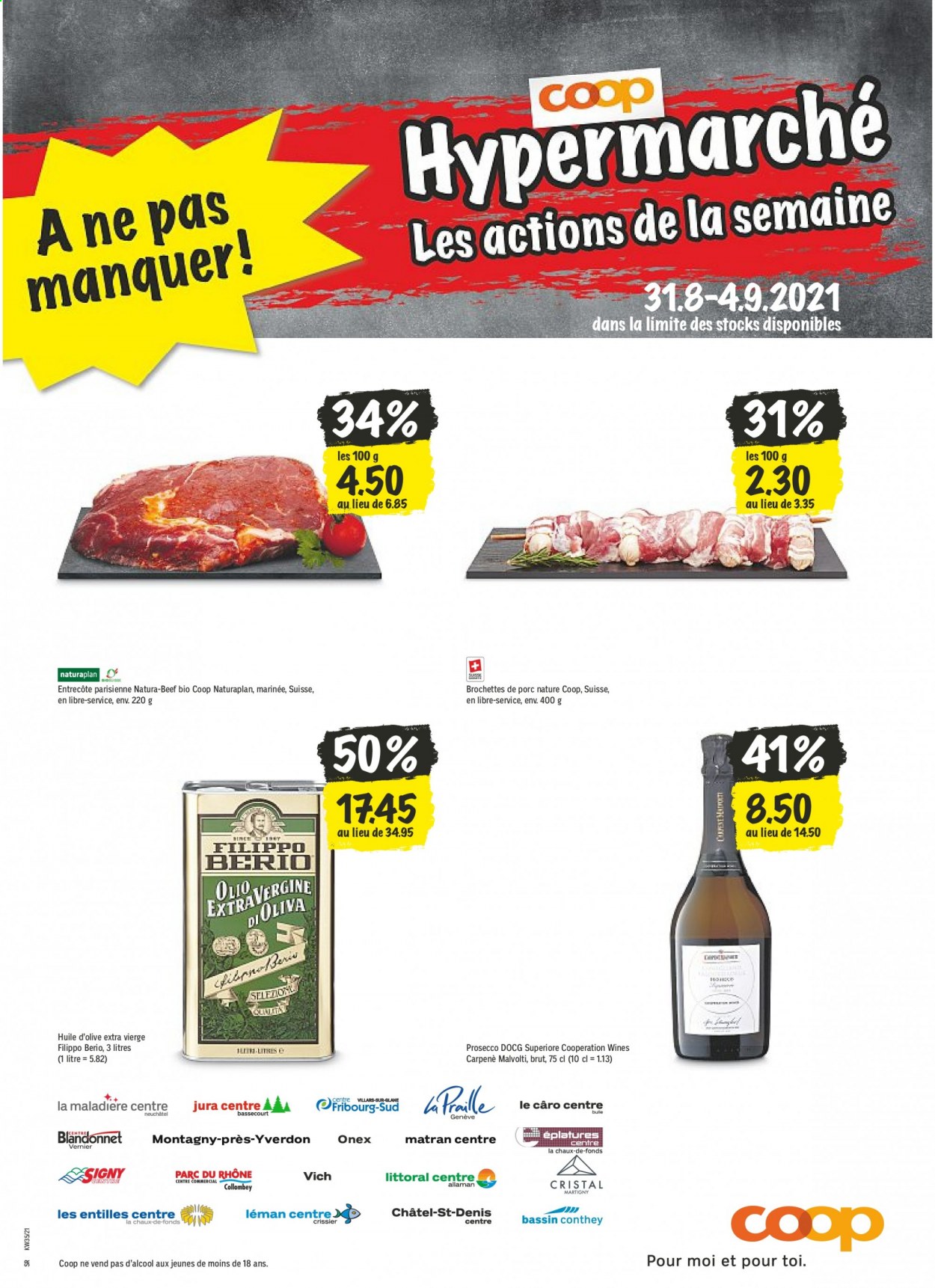 Volantino Coop - 31.8.2021 - 4.9.2021. Pagina 1