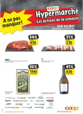 Volantino Coop - 31.8.2021 - 4.9.2021.