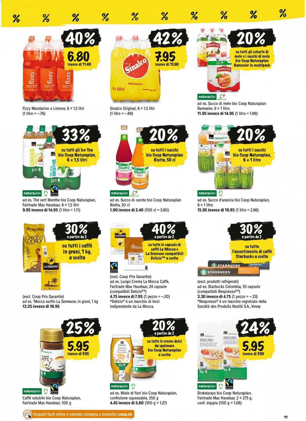 Prospekt Coop - 31.8.2021 - 4.9.2021. Seite 11