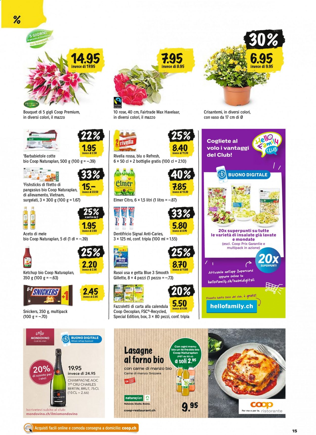 Prospekt Coop - 31.8.2021 - 4.9.2021. Seite 15