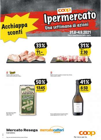 Prospekte Coop - 31.8.2021 - 4.9.2021.