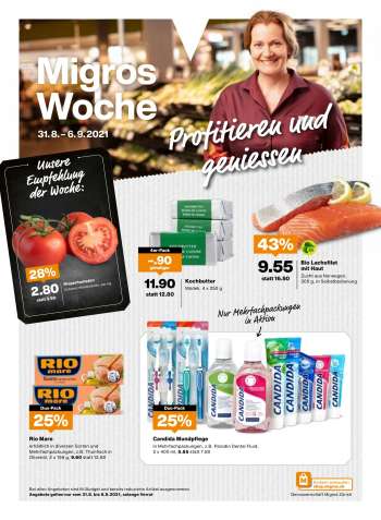 Catalogue Migros - 31.8.2021 - 6.9.2021.