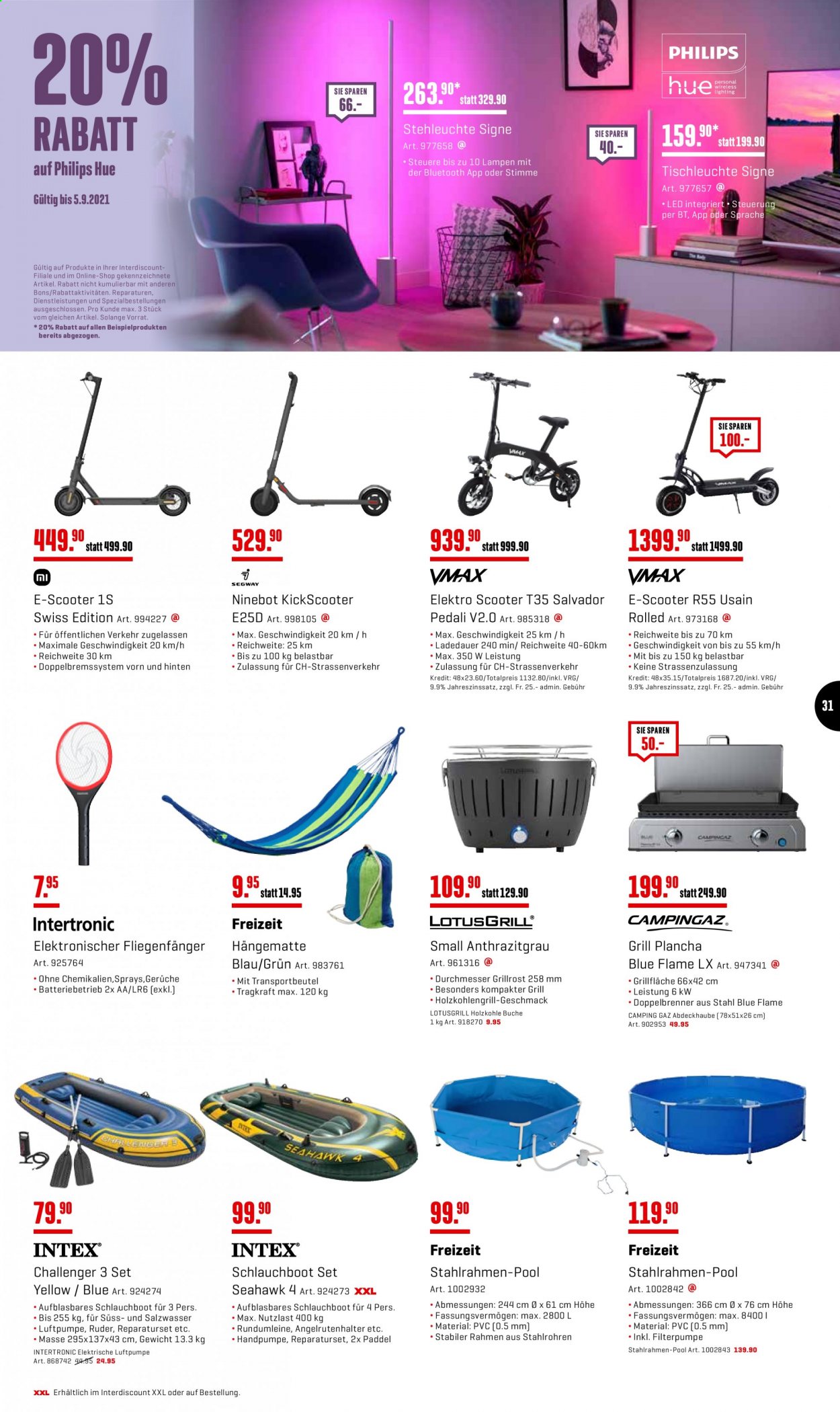 Volantino Interdiscount - 30.8.2021 - 1.9.2021. Pagina 31