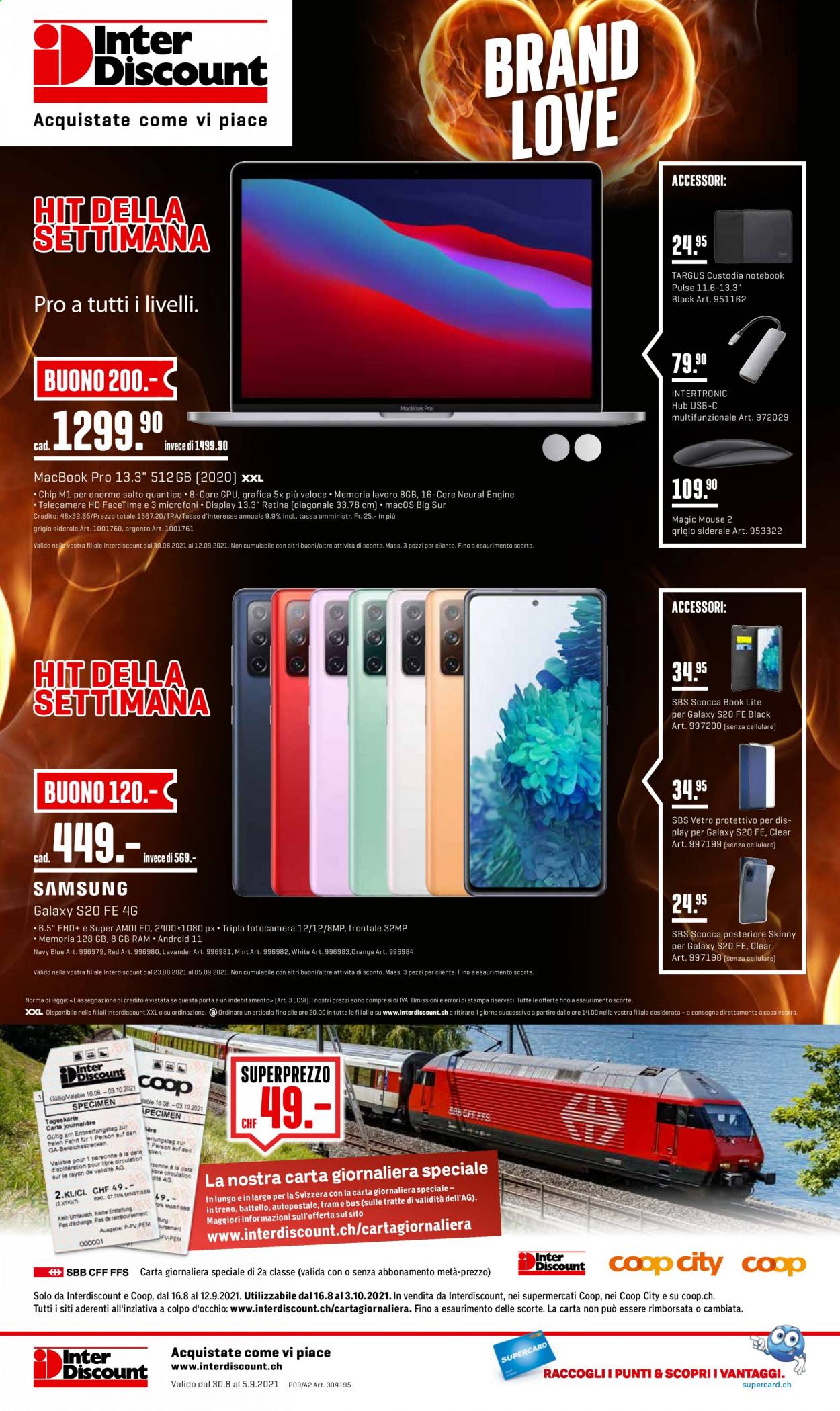 Volantino Interdiscount - 30.8.2021 - 5.9.2021. Pagina 32