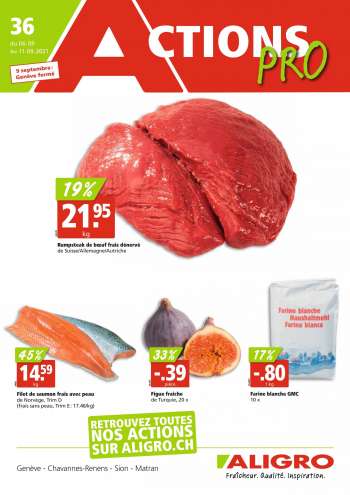 Volantino ALIGRO - 6.9.2021 - 11.9.2021.