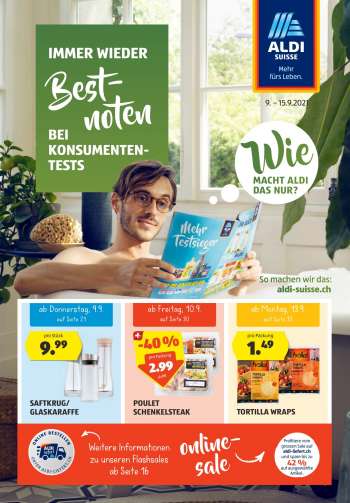 Volantino Aldi - 9.9.2021 - 16.9.2021.