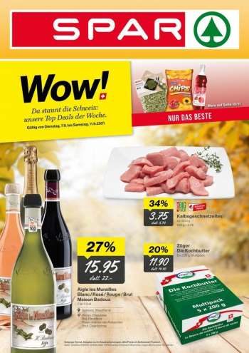 Prospekte SPAR - 7.9.2021 - 11.9.2021.