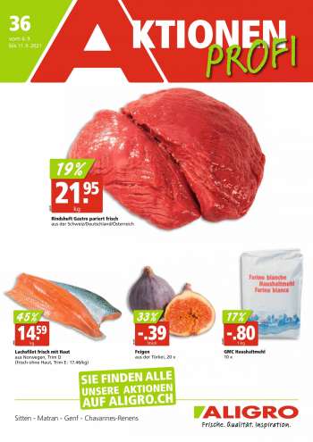 Volantino ALIGRO - 6.9.2021 - 11.9.2021.
