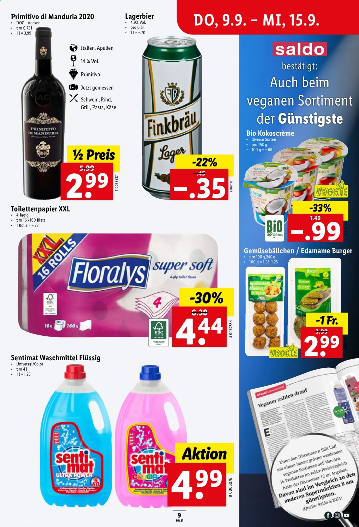 Prospekt Lidl - 9.9.2021 - 15.9.2021. Seite 9