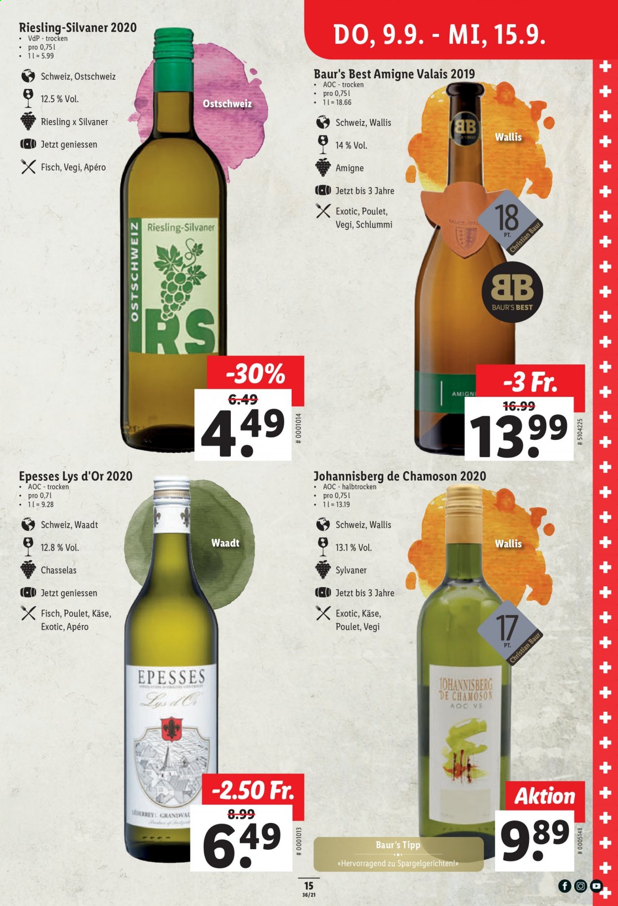 Prospekt Lidl - 9.9.2021 - 15.9.2021. Seite 15