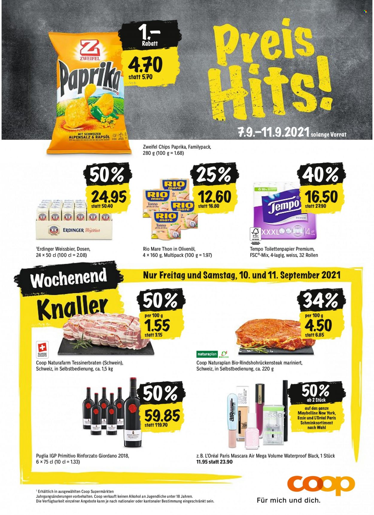 Prospekt Coop - 7.9.2021 - 11.9.2021. Seite 16
