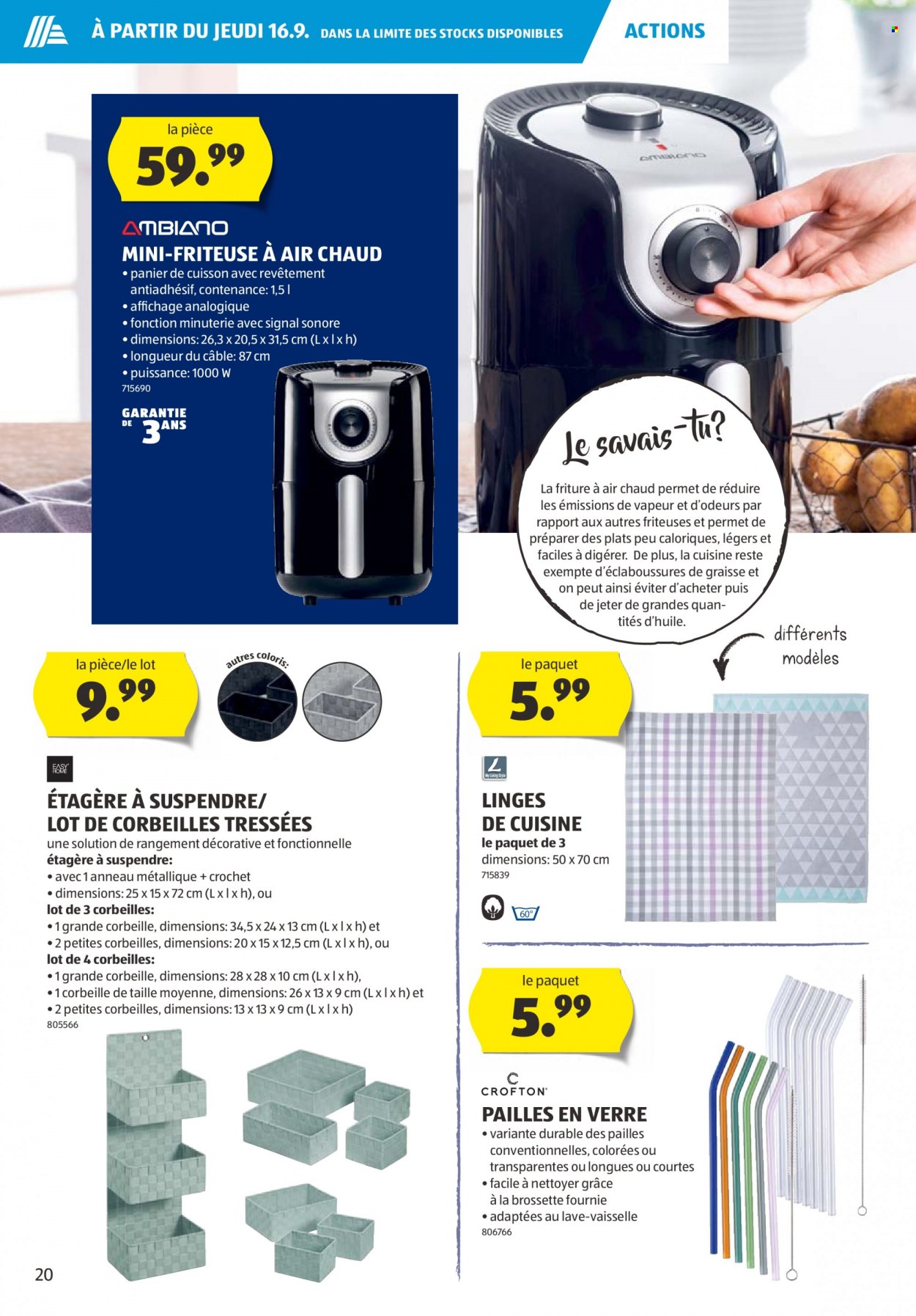 Prospekt Aldi - 16.9.2021 - 22.9.2021. Seite 20