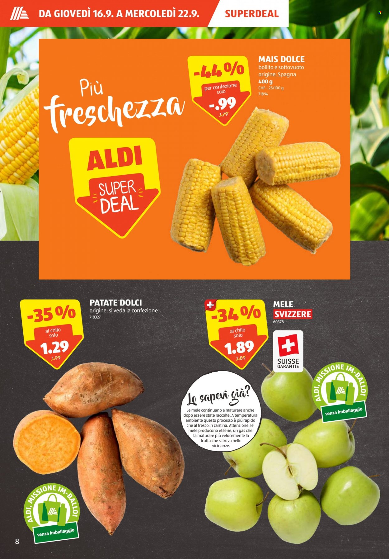 Prospekt Aldi - 16.9.2021 - 22.9.2021. Seite 8