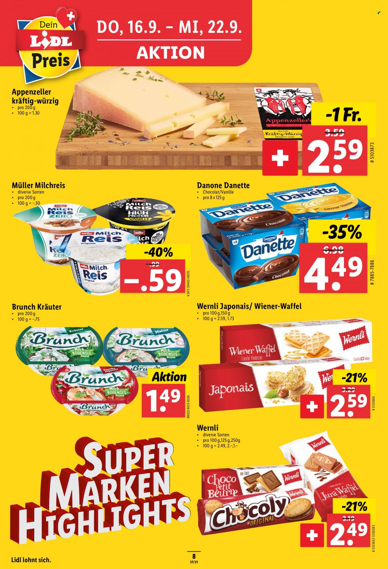 Prospekt Lidl - 16.9.2021 - 22.9.2021. Seite 8
