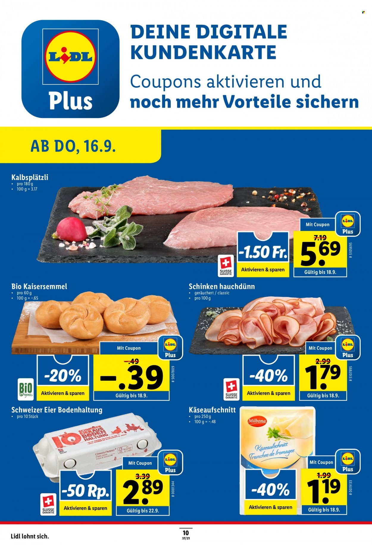 Prospekt Lidl - 16.9.2021 - 22.9.2021. Seite 10