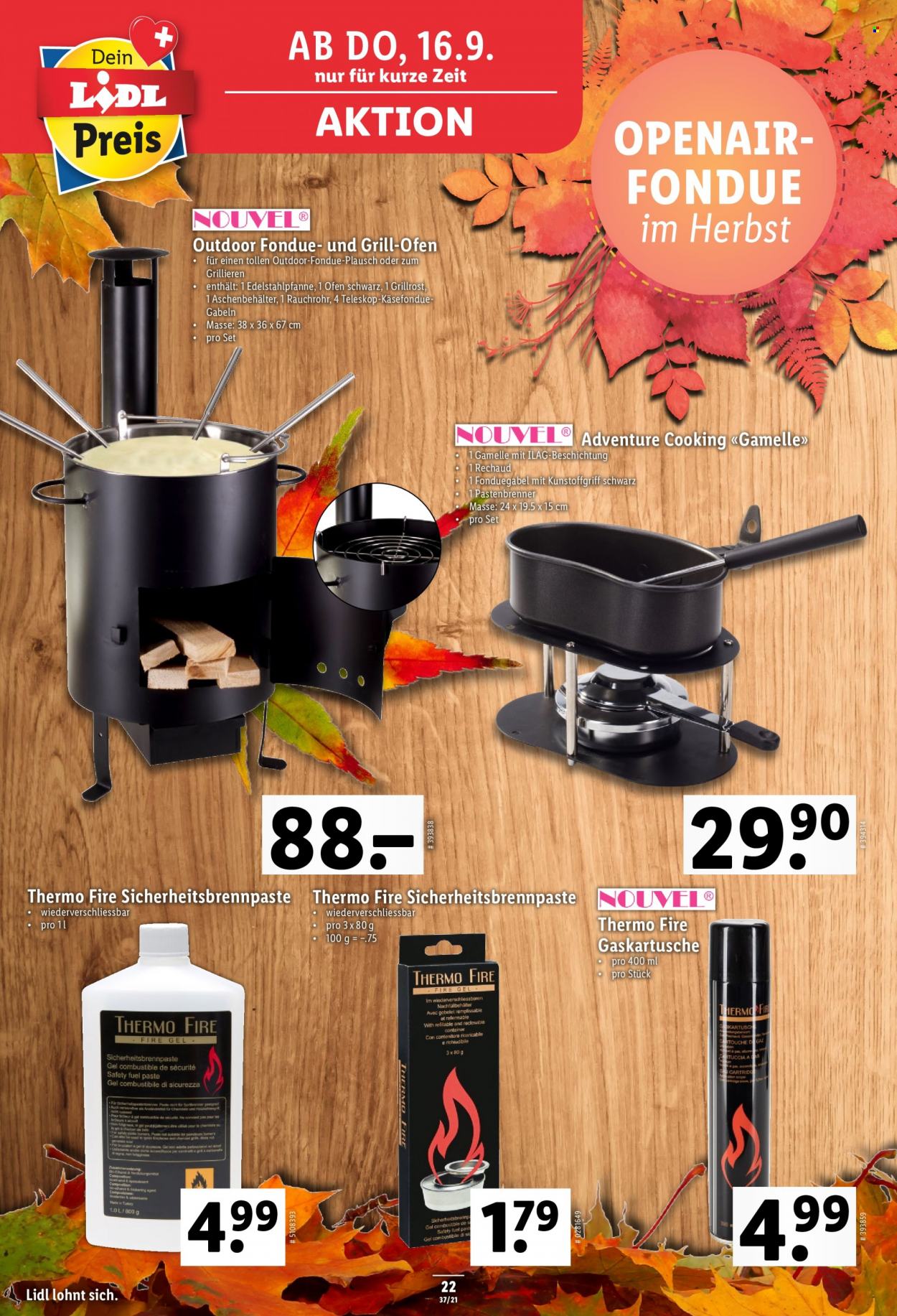 Prospekt Lidl - 16.9.2021 - 22.9.2021. Seite 22