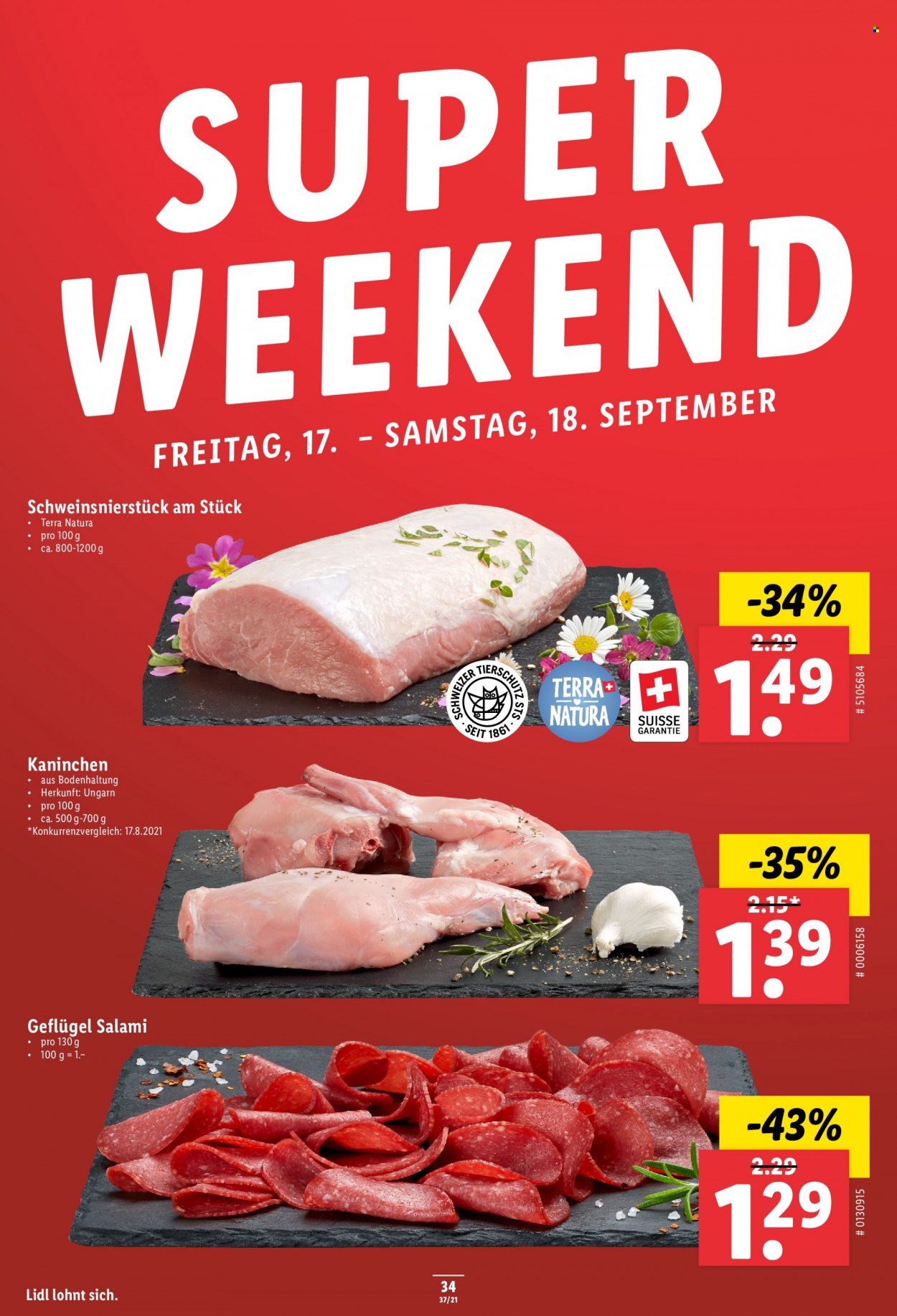 Prospekt Lidl - 16.9.2021 - 22.9.2021. Seite 34