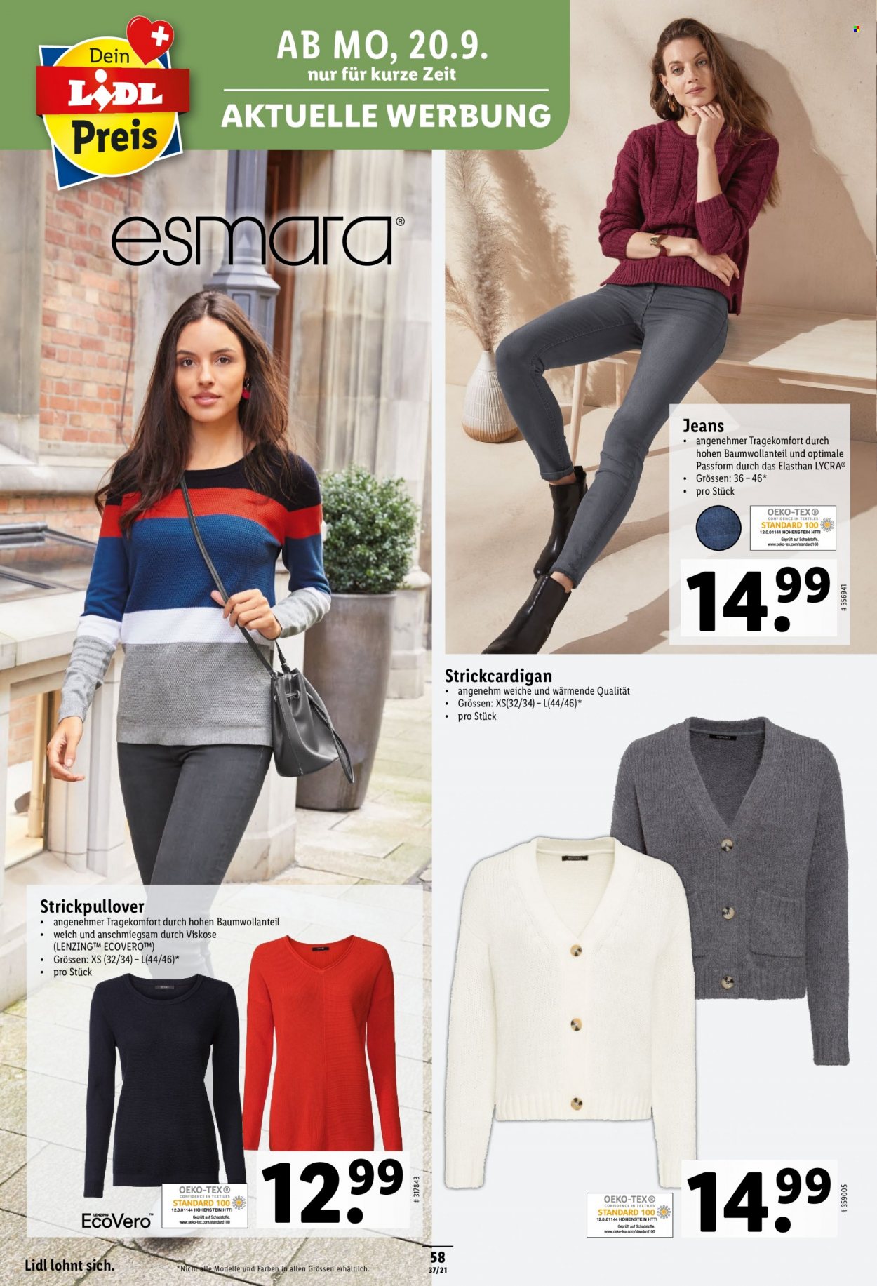Prospekt Lidl - 16.9.2021 - 22.9.2021. Seite 58