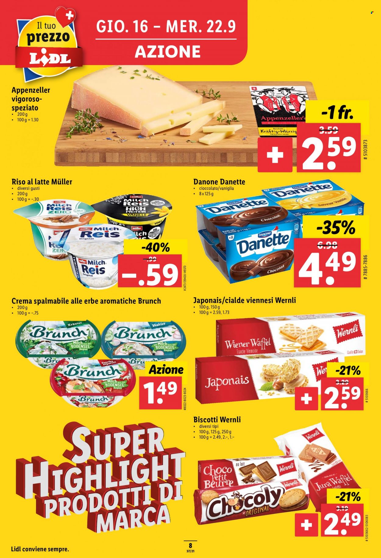 Prospekt Lidl - 16.9.2021 - 22.9.2021. Seite 8