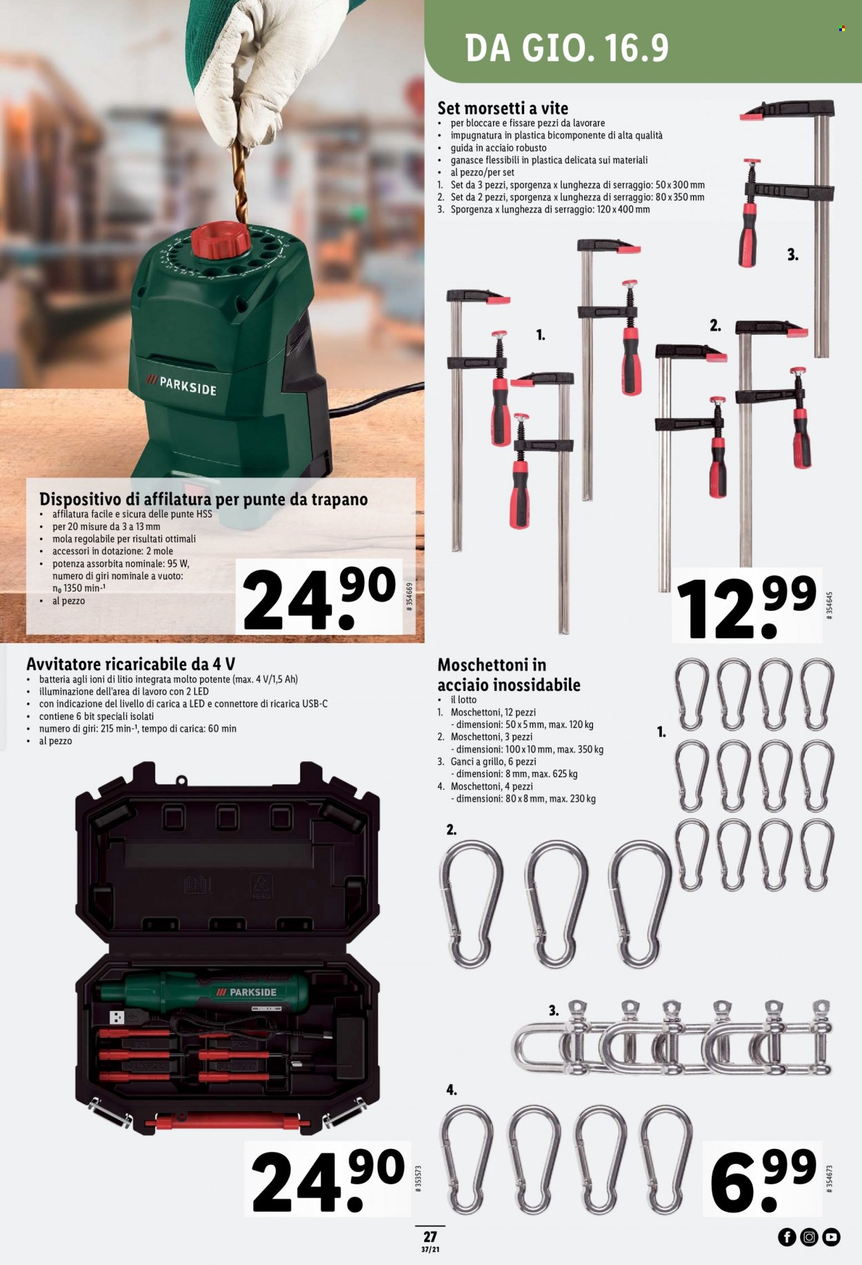 Prospekt Lidl - 16.9.2021 - 22.9.2021. Seite 27