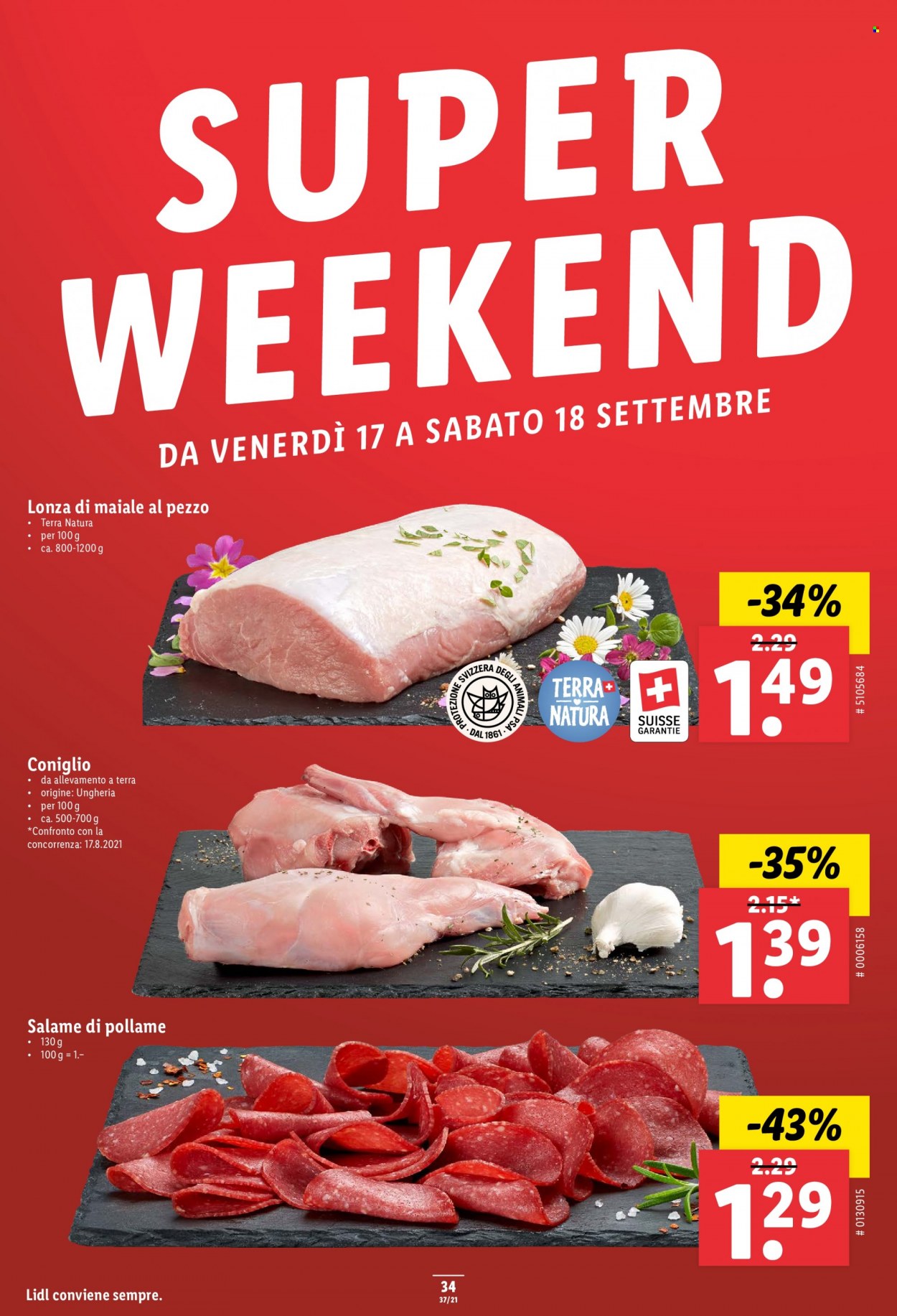 Prospekt Lidl - 16.9.2021 - 22.9.2021. Seite 34