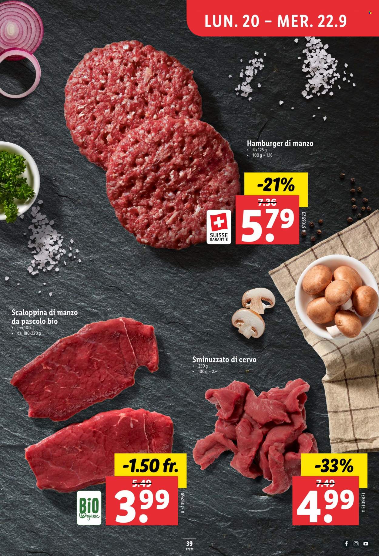 Prospekt Lidl - 16.9.2021 - 22.9.2021. Seite 39