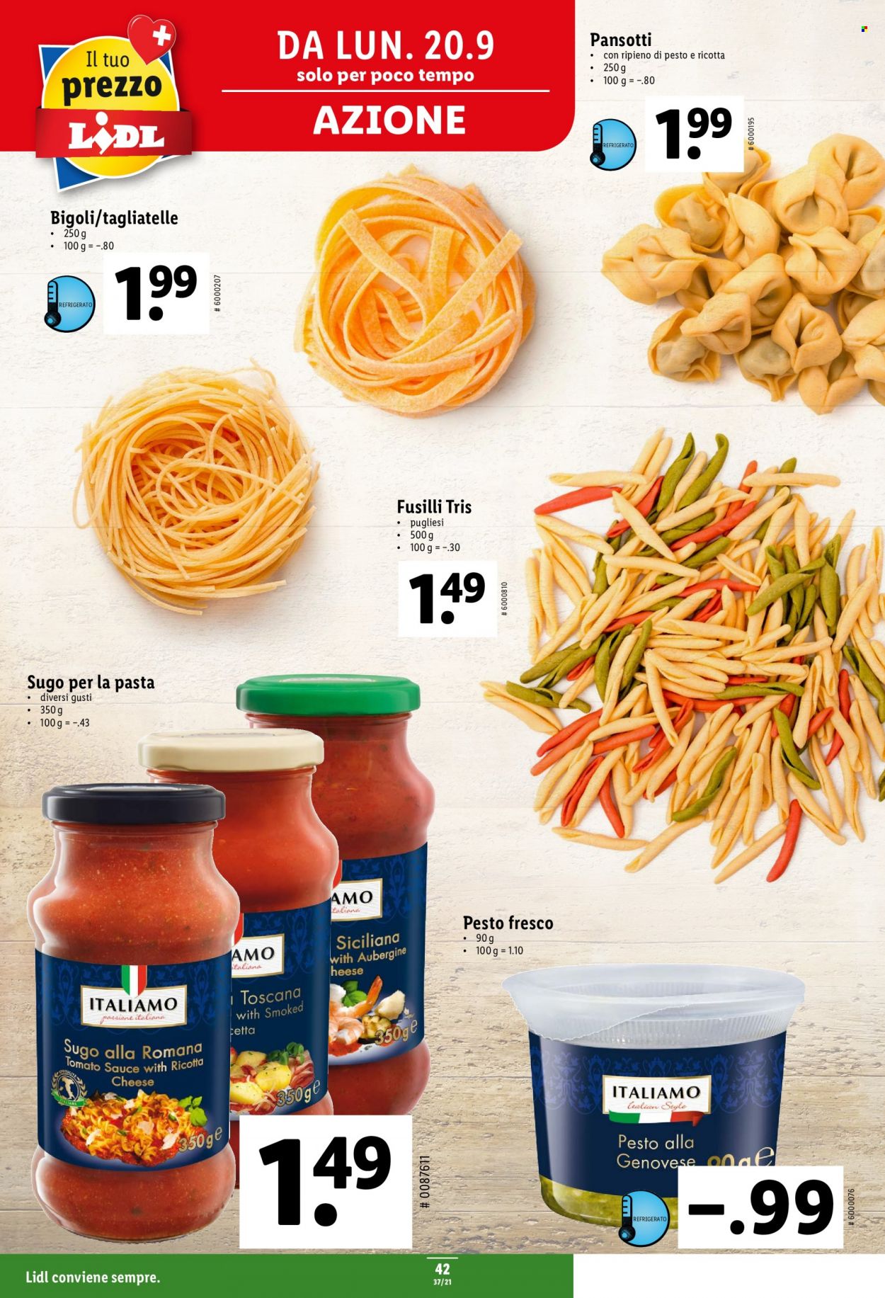Prospekt Lidl - 16.9.2021 - 22.9.2021. Seite 42