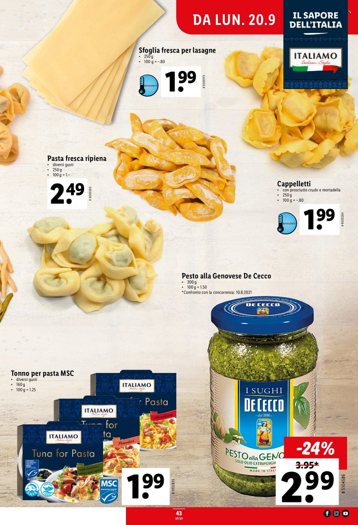 Prospekt Lidl - 16.9.2021 - 22.9.2021. Seite 43