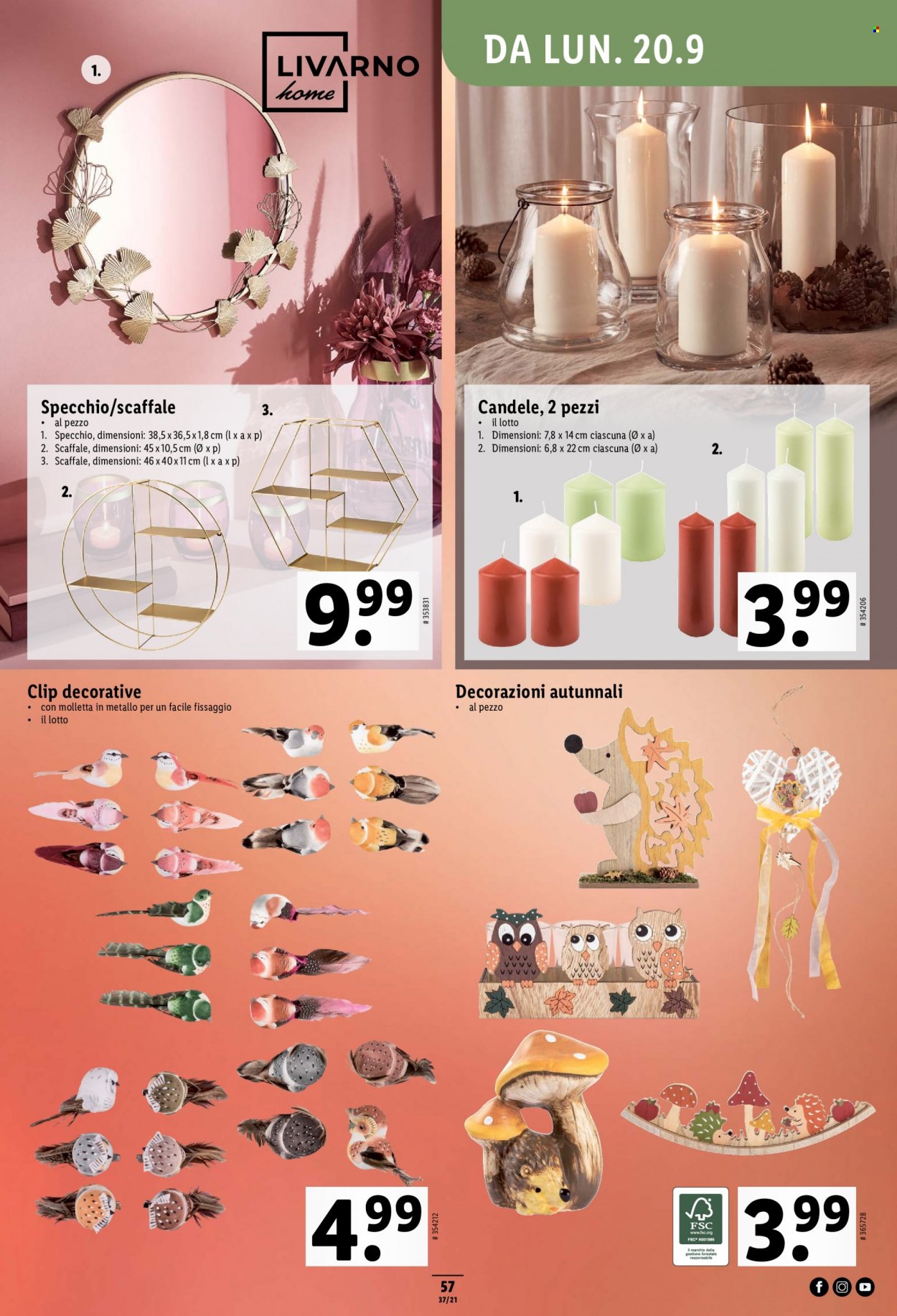 Prospekt Lidl - 16.9.2021 - 22.9.2021. Seite 57
