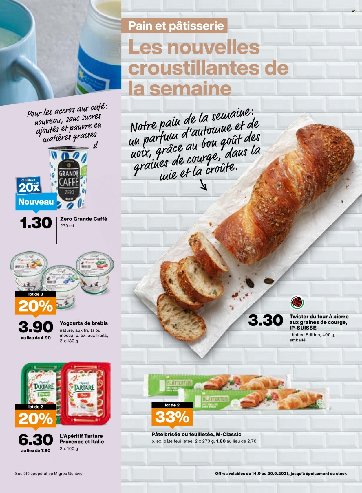 Catalogue Migros - 14.9.2021 - 20.9.2021. Page 7