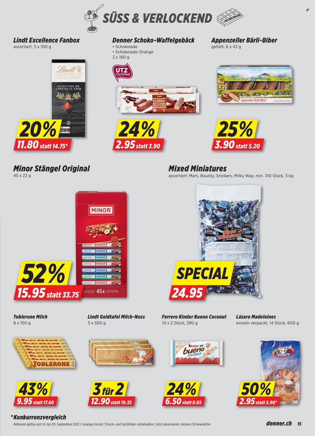 Volantino Denner - 14.9.2021 - 20.9.2021. Pagina 15