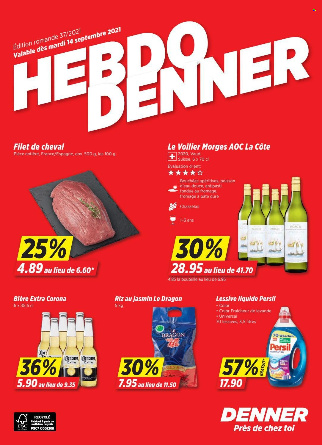 Volantino Denner - 14.9.2021 - 20.9.2021. Pagina 1