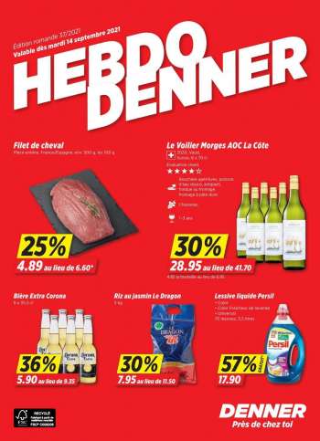 Prospekte Denner - 14.9.2021 - 20.9.2021.