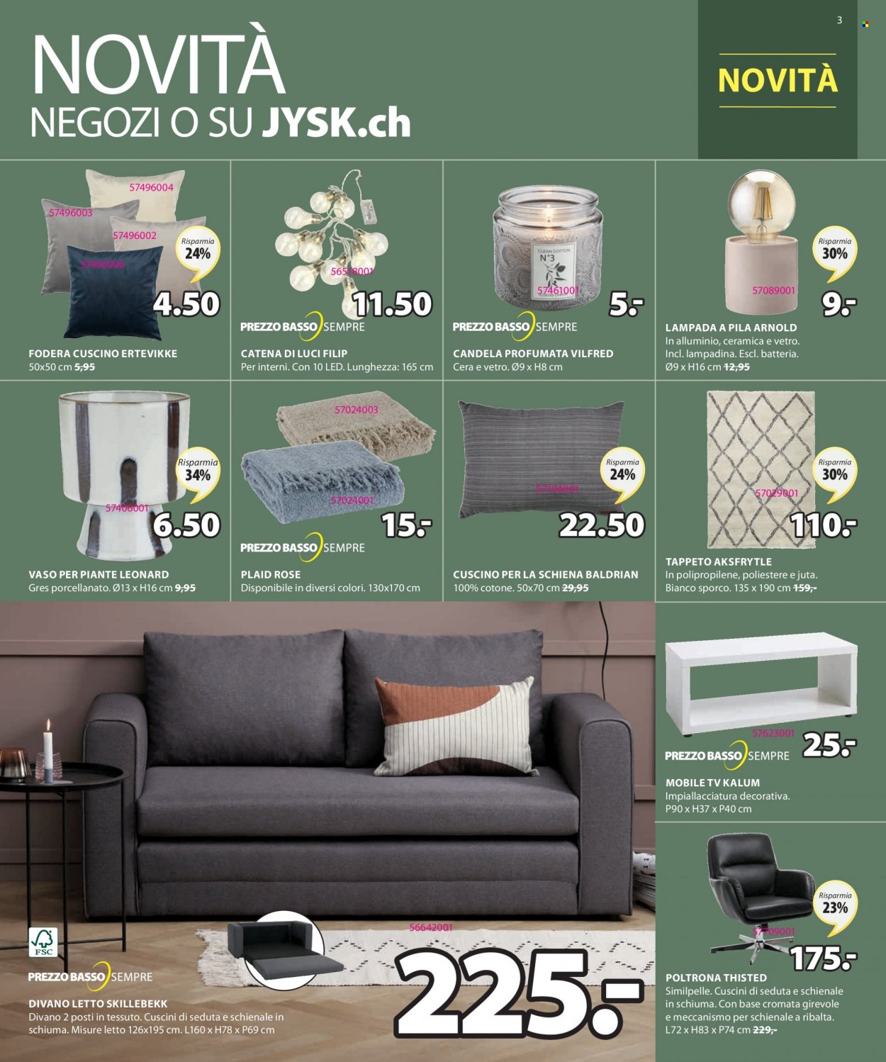 Volantino JYSK - 13.9.2021 - 19.9.2021. Pagina 3