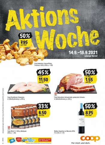 Prospekte Coop - 14.9.2021 - 18.9.2021.