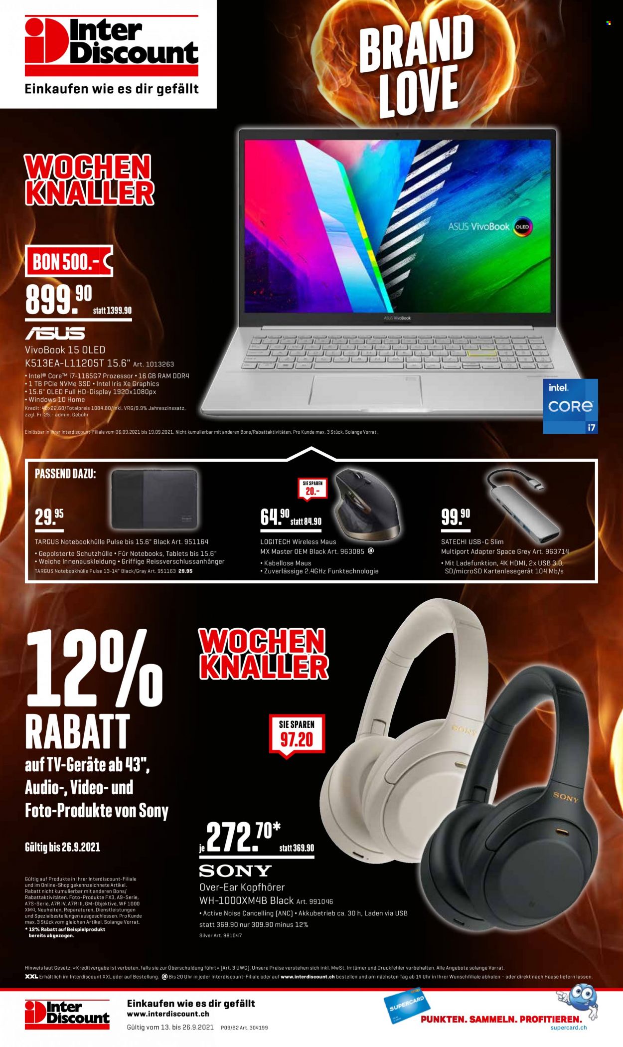 Volantino Interdiscount - 13.9.2021 - 26.9.2021. Pagina 32