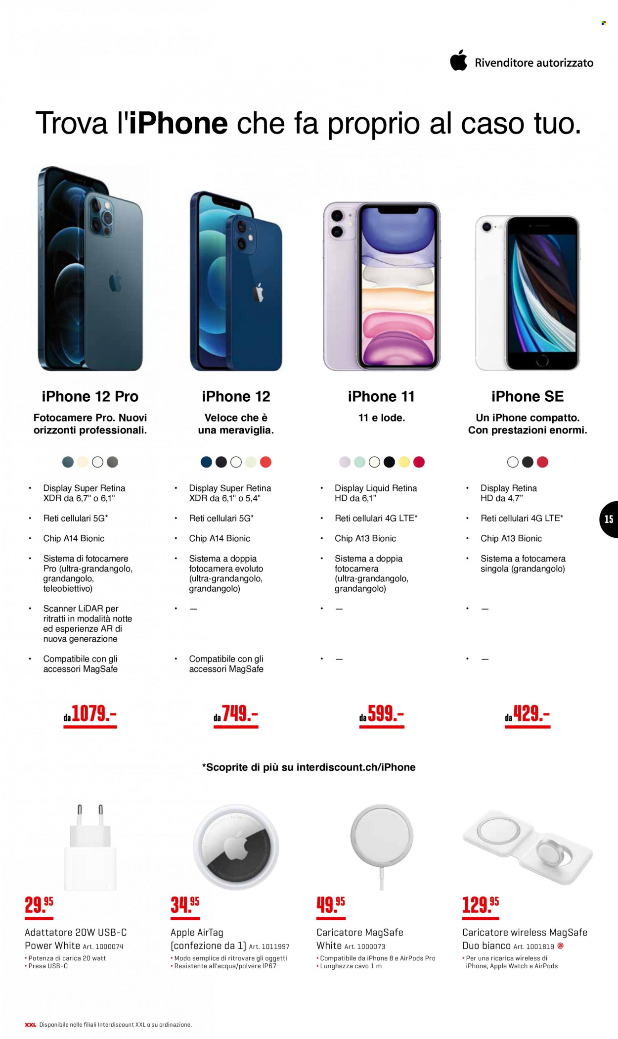 Volantino Interdiscount - 13.9.2021 - 26.9.2021. Pagina 15