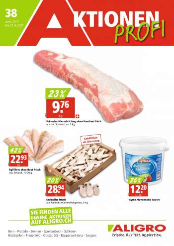 Volantino ALIGRO - 20.9.2021 - 25.9.2021.