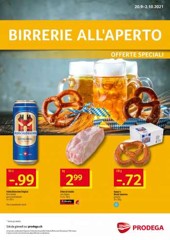 Volantino Prodega - 20.9.2021 - 2.10.2021.