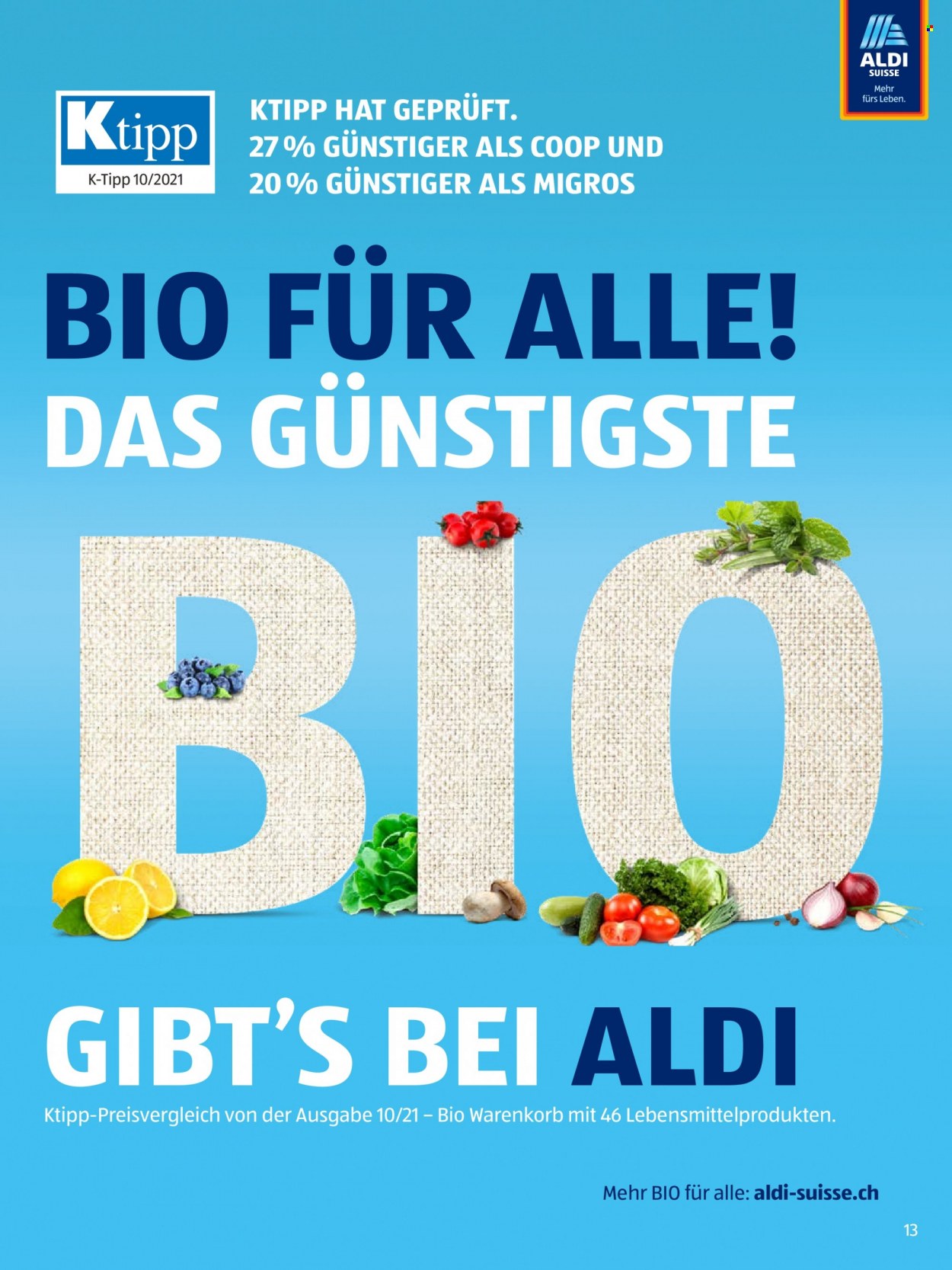 Volantino Aldi - 23.9.2021 - 29.9.2021. Pagina 13