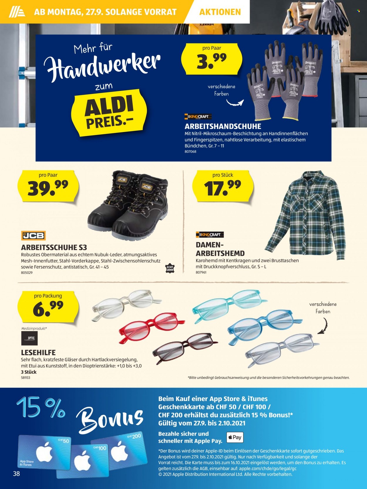 Volantino Aldi - 23.9.2021 - 29.9.2021. Pagina 38
