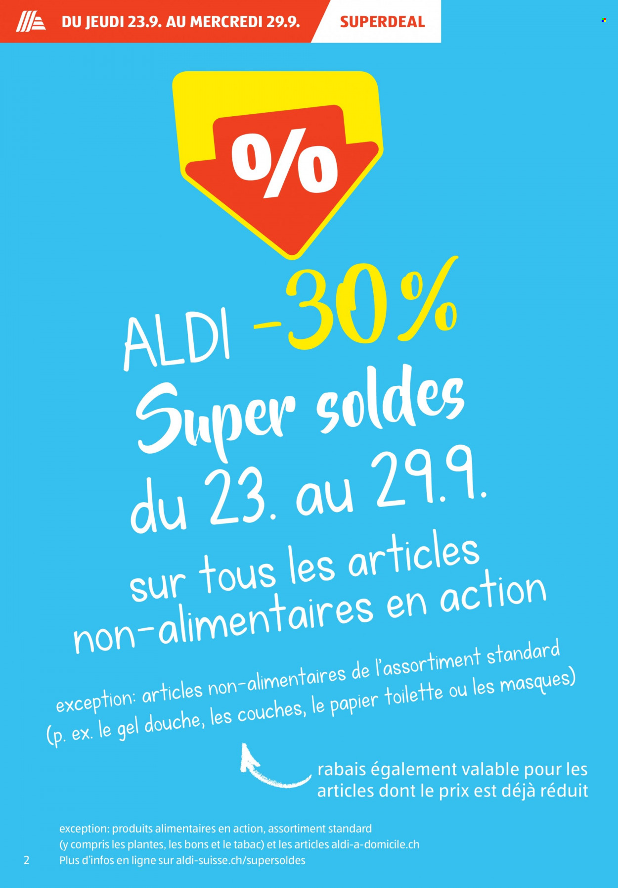 Volantino Aldi - 23.9.2021 - 29.9.2021. Pagina 2