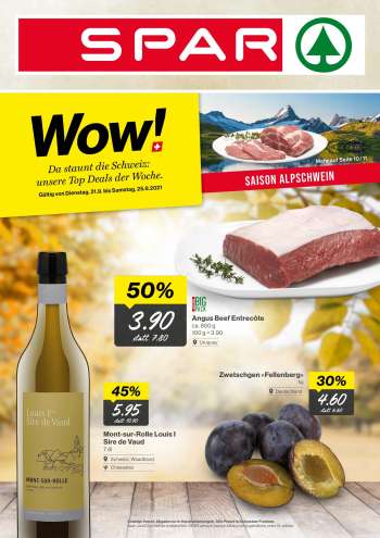 Prospekte SPAR - 21.9.2021 - 25.9.2021.