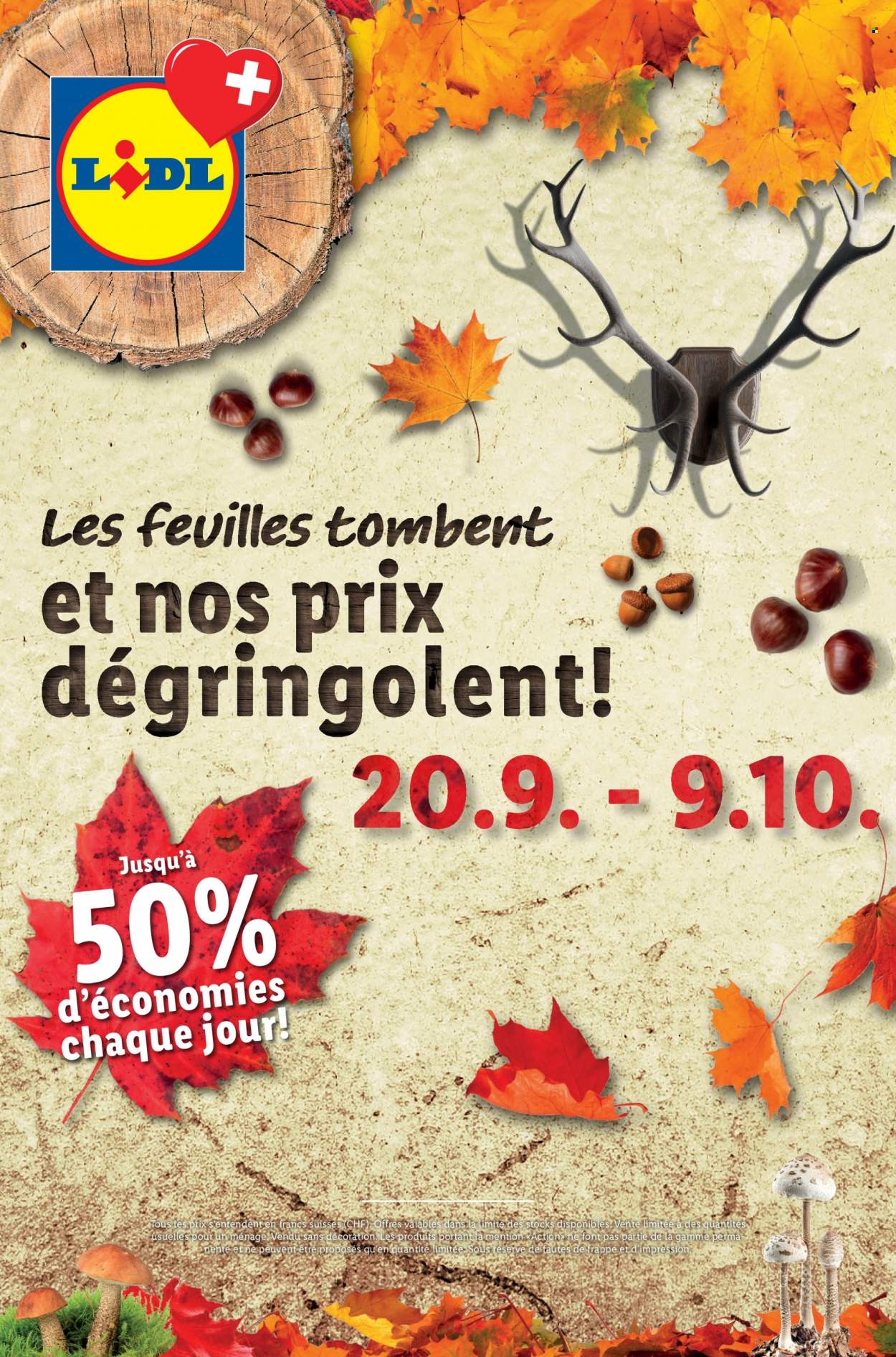 Prospekt Lidl - 20.9.2021 - 9.10.2021. Seite 1